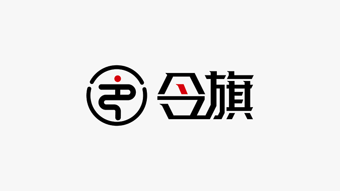 logo設計，產品logo設計，品牌標志設計，令旗—金蘭智能產品品牌